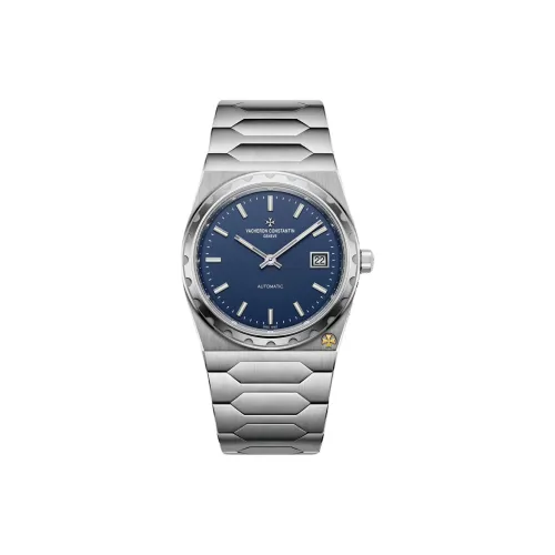VACHERON CONSTANTIN Автоматический Механический Механизм Мужские Часы 37 мм Синий