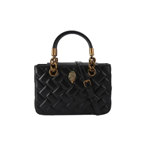 Kurt Geiger London Kensington Овечья кожа Сумка-тоут Сумка для покупок Сумка через плечо Сумка Женская Черная