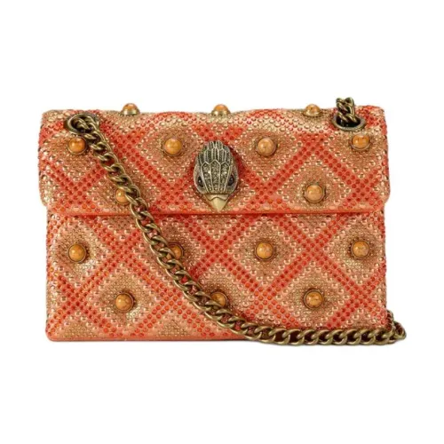 Kurt Geiger London Kensington Ткань Сумка через плечо Мини Женская Красная