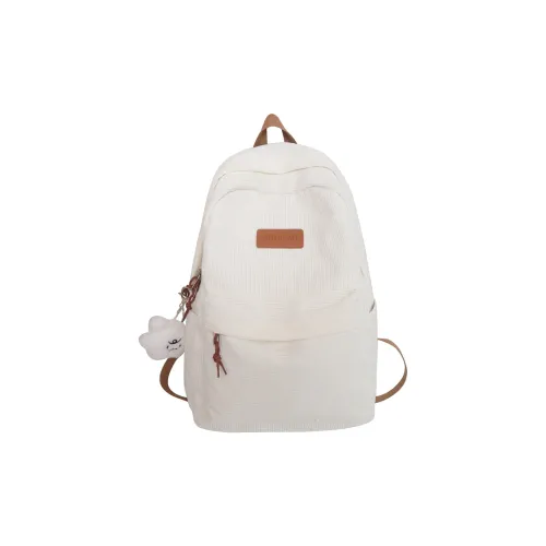 BUBM Вельвет Рюкзак Унисекс Черный Белый Синий Хаки