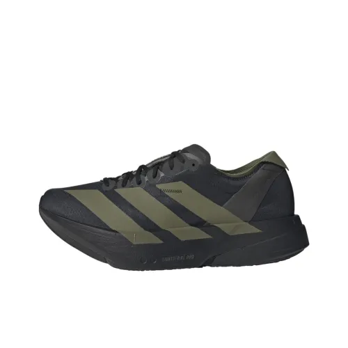 Adidas Adizero Adios Pro 4 Low Топ Марафон Длинный Бег Обувь Мужская Черная