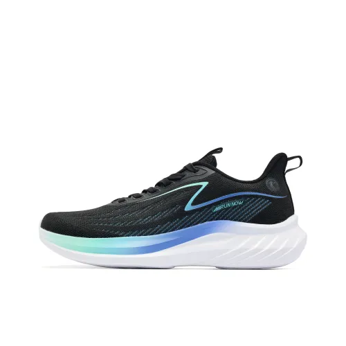 QIAODAN Беговые кроссовки Low Top Черные Мужские