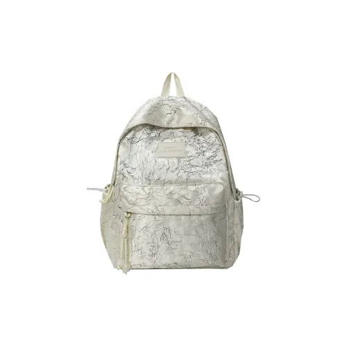 Single Warehouse Композитная ткань Рюкзак Стандартный Унисекс Экрю Розовый Синий Черный Зеленый