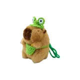 Капибара, разноцветный шнур, подвеска: кукуруза, капибара