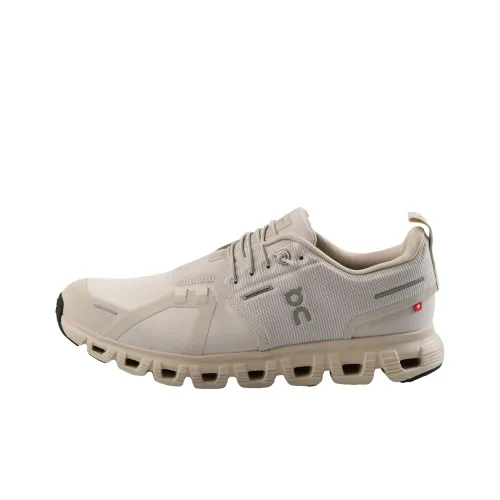 On Cloud 6 Противоскользящий Устойчивый к истиранию Низкий Топ Повседневный Городской Коммутирование Беговые кроссовки Женские Бежевый