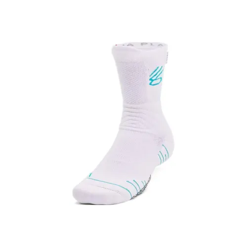 Under Armour 1 шт Белый Унисекс MID Носки до икры