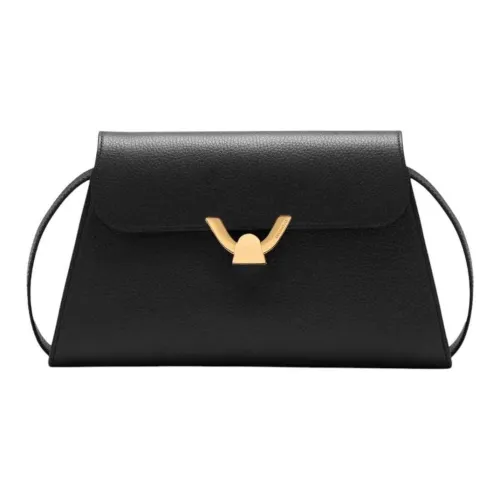 COCCINELLE GRAIN LEATHER Сумка через плечо Средняя Женская Черная