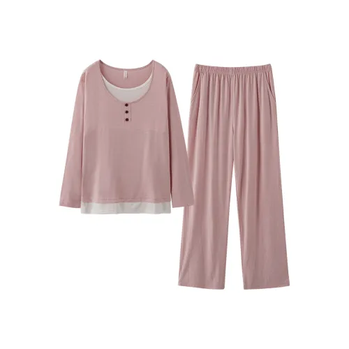 WANANNI Пижамный комплект женский розовый