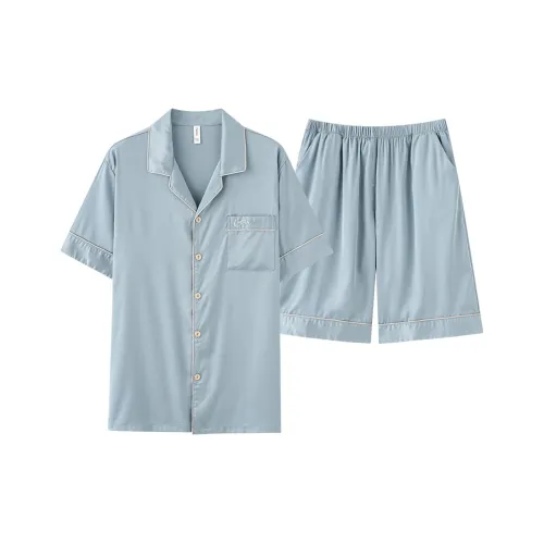 Huggy Kissy Пижамный комплект Мужской Светло-Синий