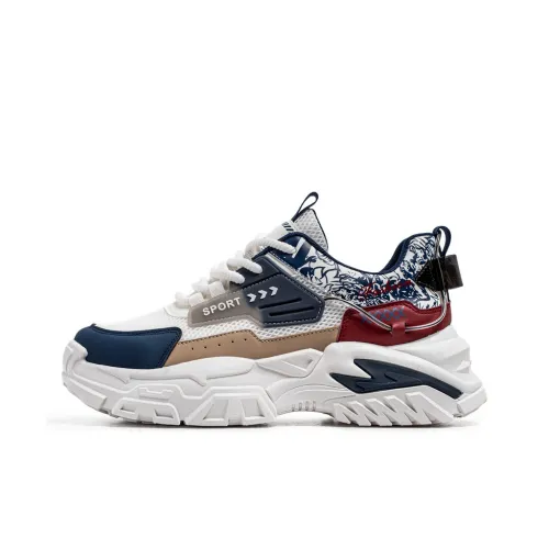 Bull Charm противоскользящие низкие топовые кроссовки с толстой подошвой для мужчин