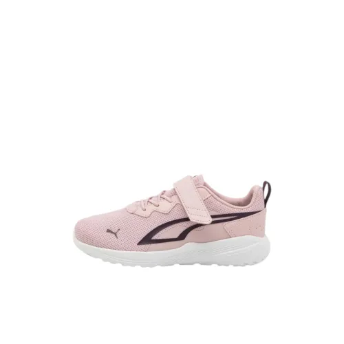 PUMA All Day Active Детские беговые кроссовки Низкий топ Туманно-фиолетовый/Полночь Фуксия Kids