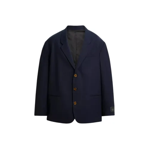 COACH Бизнес-костюм Пальто Мужской Темно-синий