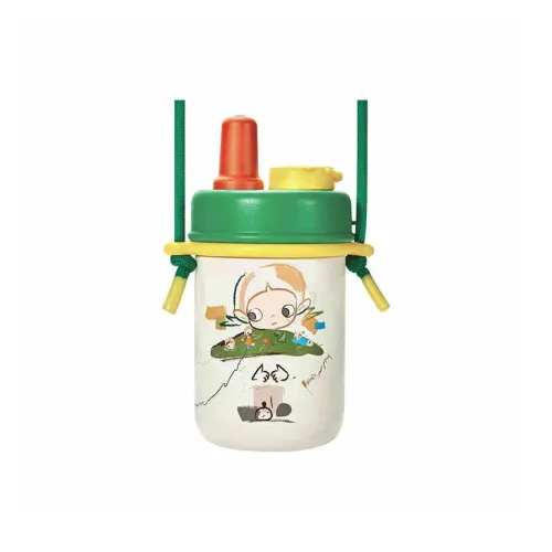 POP MART Zsiga Коллекция людей идущих по маршруту Сохранять тепло Солома Чашка Для использования в дороге Трендовые продукты