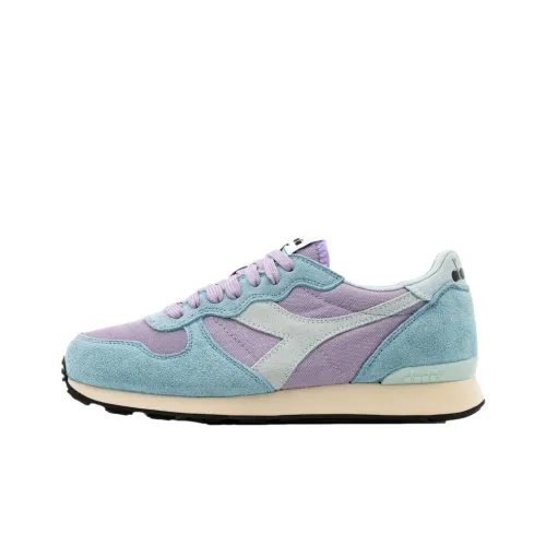 Diadora Camaro Slip-resistant Abrasion-resistant Low Top Casual Men's Purple Blue Диадора Камаро Противоскользящий Устойчивый к истиранию Низкий Топ Повседневный Мужской Фиолетовый Синий
