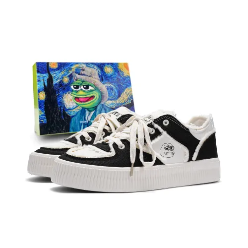 Pepe The Frog Низкие Кроссовки для Скейтбординга Унисекс