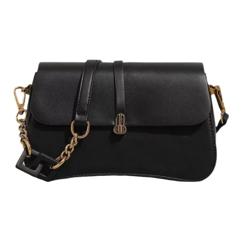 SEPTWOLVES ПУ (полиуретан) Сумка через плечо Средняя Женская Черный Белый Кофейный