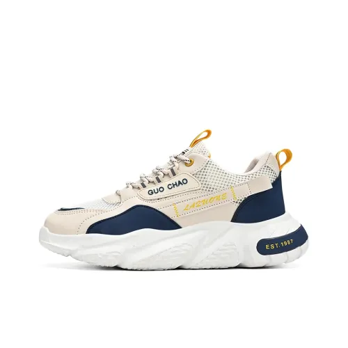 JKEM Амортизаторы Shock Slip-resistant Abrasion-resistant Низкий топ Толстая подошва Кроссовки Мужские