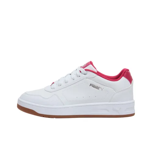 PUMA Court Classy Low Топ Повседневная обувь Женская Белая Розовая