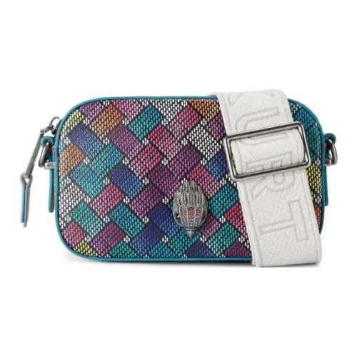 Kurt Geiger London Холст Сумка через плечо Маленькая Женская Розовая