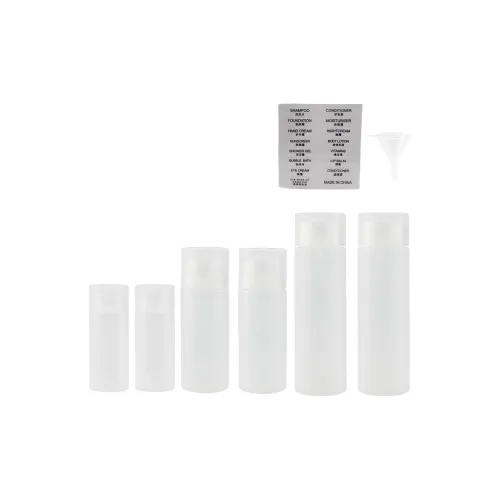 JIAOXUEFEI Мягкий Tube с откидной крышкой дозирующая бутылка Комбинация Путешествие Портативный Повторно используемый Косметика Пустые Бутылки Шампунь Лосьон