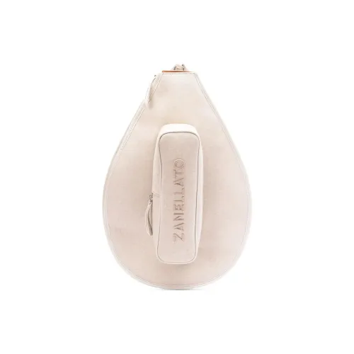 Zanellato Хлопок Плечевая сумка Женская Светлый Бежевый