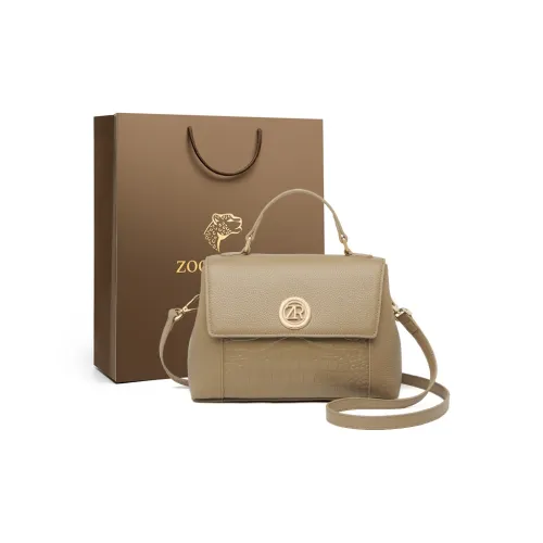 ZOOLER Сумка из крупнозернистой текстуры коровьей кожи стандартная женская многоцветная