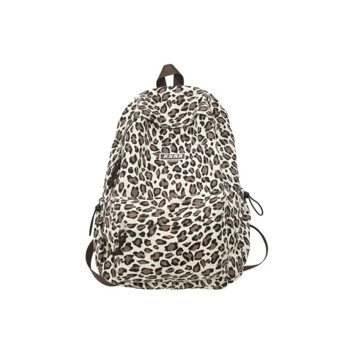 S.REPHEN Холст Рюкзак Стандартный Унисекс Коричневый Экрю