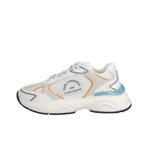 KARL LAGERFELD Komet Low Топ Повседневная обувь Мужская Белая