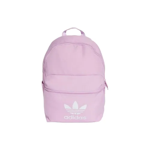 Adidas Originals Polyester Backpack Medium Unisex Light Purple
