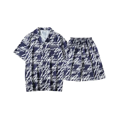 Huggy Kissy Пижамный комплект Мужской Синий