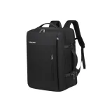 Черный [Независимое отделение для обуви / Отделение для мокрого/сухого хранения / Расширяемая емкость]