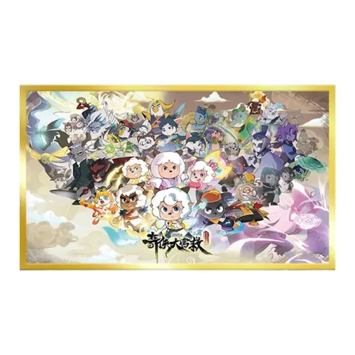 Pleasant Goat and Big Big Wolf Спасение OF Легендарного Героя Акриловая Группа PHOTO Арт-принты Аниме