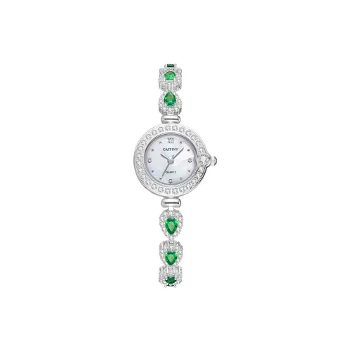 Caffiny Lucky Star Whisper Collection Кварцевый механизм Часы Женские Жемчужная раковина Циферблат