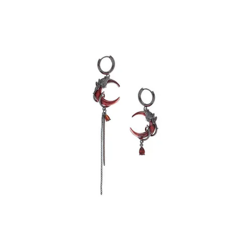 KING OF BLING Сплав Циркон Смола Серьги Унисекс