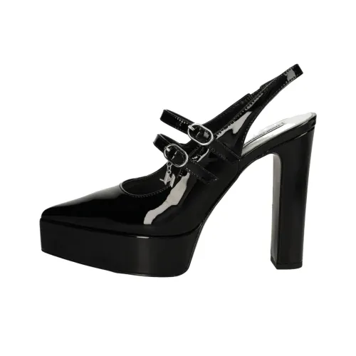 KARL LAGERFELD Грубый каблук Высокие каблуки 13 см Женские Черный