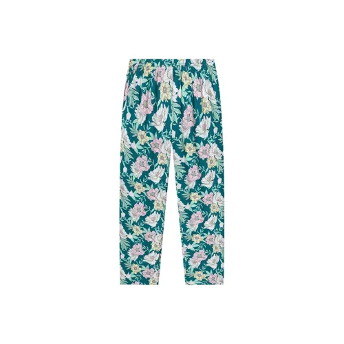 Shuya Пижамные штаны женские зеленые