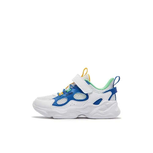 XTEP Детская повседневная обувь Low Top Xtep белый Зимородковый синий Kids