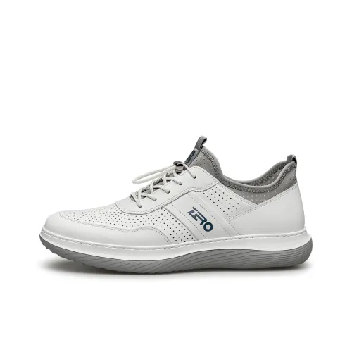 ZRO Амортизация Низкий Топ Casual Мужской Белый