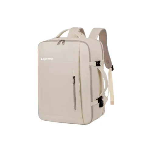 Tonlion Ткань Рюкзак Стандартный Унисекс Экрю Черный