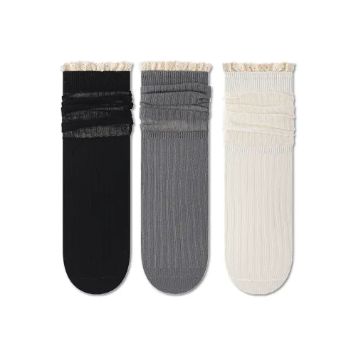 MIZU Носки Crew Женские 3 упаковки смешанные цвета