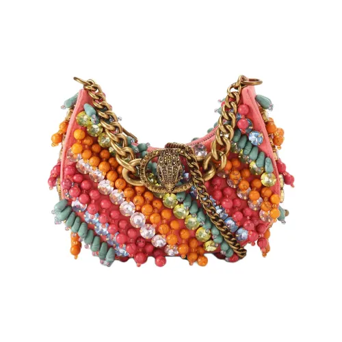 Kurt Geiger London Chelsea Синтетическое волокно Хобо Сумка Сумка через плечо Маленькая Женская Многоцветная