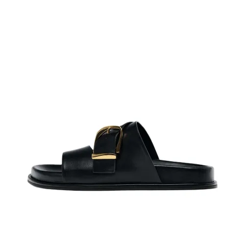 ZARA Устойчивые к истиранию Слипоны Женские Черные