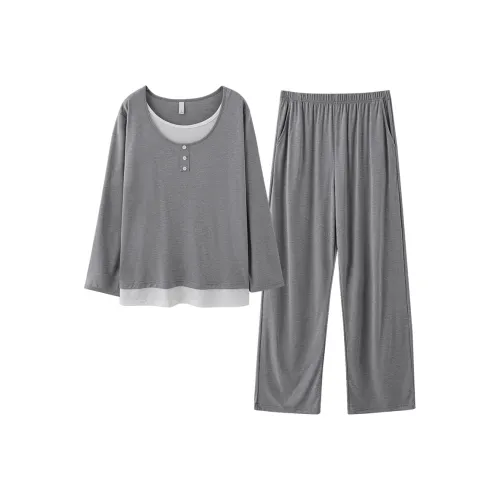WANANNI Пижамный комплект женский серый