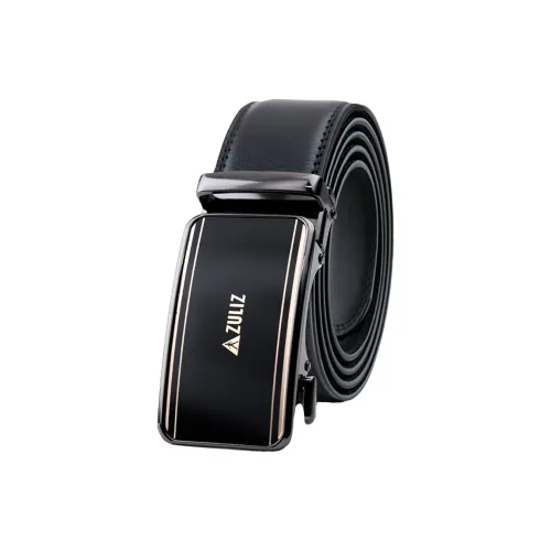 ZULIZ Ремни из коровьей кожи мужские ширина 3,5 см