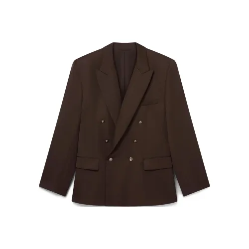 CASABLANCA SS25 Бизнес-костюм Мужской Терракотовый Коричневый