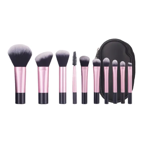 YUECHUMEI Фиолетовый Мини Набор Кистей для Макияжа OF 10 Мягких Деталей