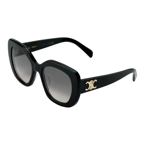 CELINE Квадратные Солнцезащитные очки Женские Черепаховый цвет