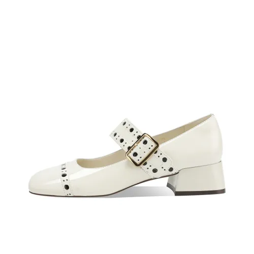 Rosa Bianca Туфли Мэри Джейн с грубым каблуком Женские