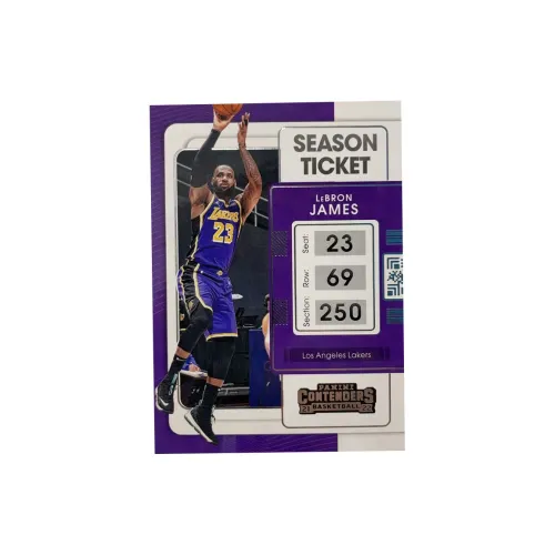 PANINI 2020 21 Лейкерс Леброн Джеймс Старый Пекин Маленький EMPEROR Шар Game Ticket Scoring Джеймс Collector's Edition