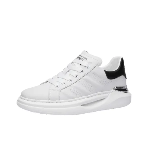 GIHO Низкий Топ Casual Мужской Белый